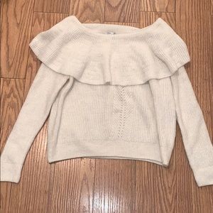 Off the shoulders sweater